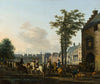 A Hunting Party near the Hofvijver in The Hague, seen from the Plaats (c. 1690)