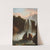 A Italian landscape with a cascade by Francesco Fidanza