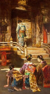 A Japanese princess going to church (circa 1906)
