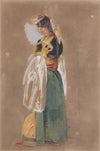 A Jewish Woman Of Gibraltar Or Tangier