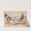 A Kentucky breaking cart by Edward Penfield