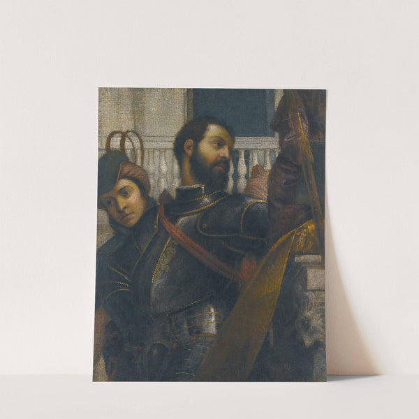 A Knight And His Page by Paolo Veronese