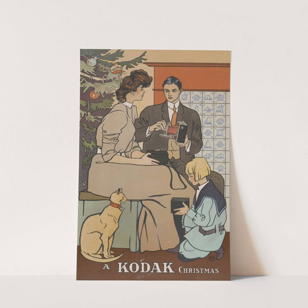 A Kodak Christmas by Edward Penfield