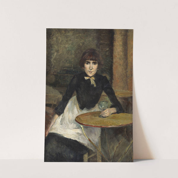 A la Bastille (Jeanne Wenz) by Henri de Toulouse-Lautrec