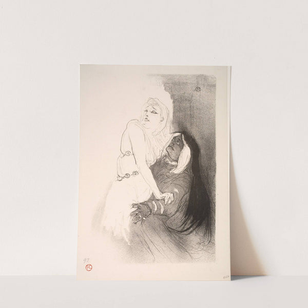 A la Renaissance, Sarah Bernhardt dans Phèdre by Henri de Toulouse-Lautrec