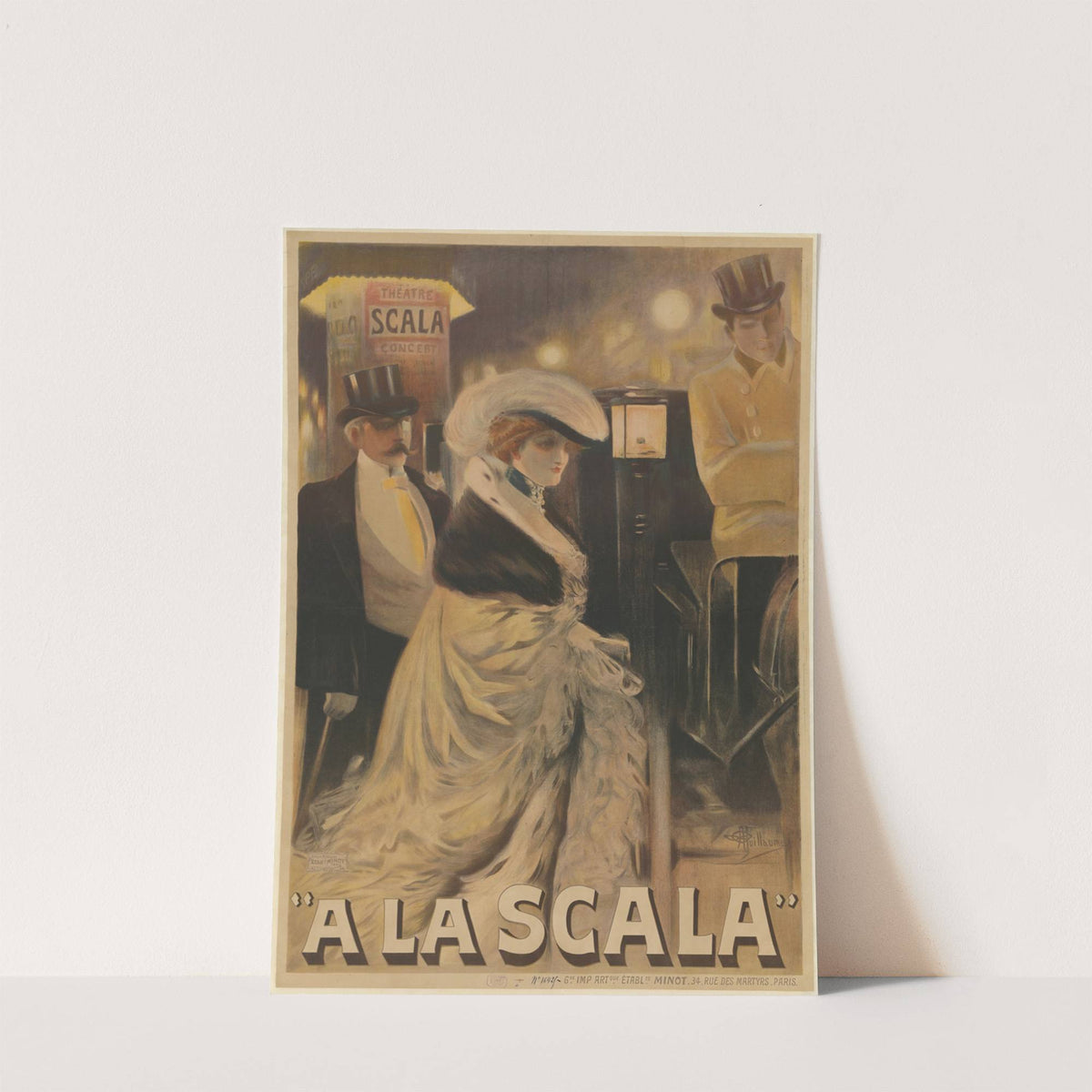 A la Scala (1903) by Albert Guillaume
