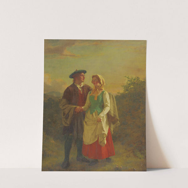 A Lad And His Lassie by Hugh Cameron