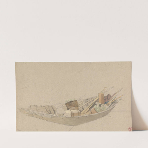 A Laden Boat by Harry John Johnson