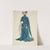 A Lady, costume sketch for Henry Irving’s Planned Production of King Richard II by Edwin Austin Abbey