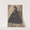 A Lady in a Bonnet and Coat by Constantin Guys