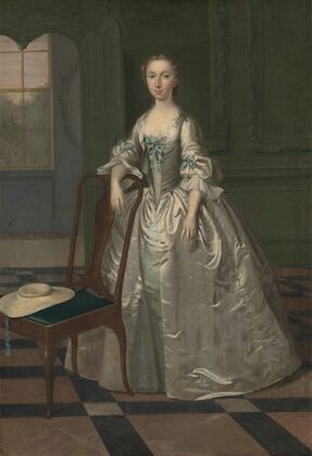 A Lady in a Drawing Room