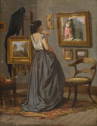 A Lady in the Studio