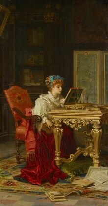 A Lady Making Music (Irene Di Spilimbergo)