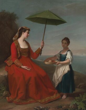 A Lady of Neturrio, a Sea-port in the Pope’s Territories