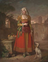 A Lady of Petrella, in the Kingdom of Naples