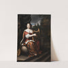 A Lady Playing the Harp by Martin Mytens