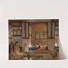 A Lady Receiving Visitors (The Reception) by John Frederick Lewis
