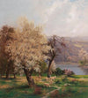 A Lake Landscape in Spring