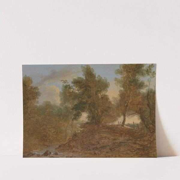 A Landscape at Wick, Gloucestershire, &#039;Below the Rocks&#039; by Benjamin Barker