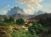 A Landscape with a Mountain Lake (1857)