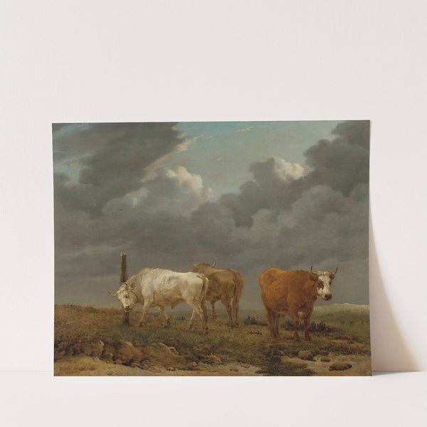 A landscape with cattle by Karel Dujardin