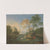 A Landscape with Distant Classical Ruins, a Bridge, Figures, and Cattle by William Smith