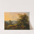 A Landscape with Figural Staffage by Julius Theodor Gruss