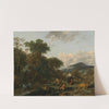 A Landscape With Figures by Nicolaes Pietersz. Berchem