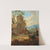 A landscape with ruins and resting figures by Franz de Paula Ferg