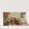 A languid harem beauty by Emile Eisman-Semenowsky