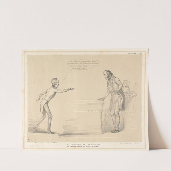 A Lecture on Elocution, the Professor Enforcing his Precepts by Example by John Doyle