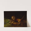 A Lion Attacking a Stag (between 1765 and 1766) by George Stubbs