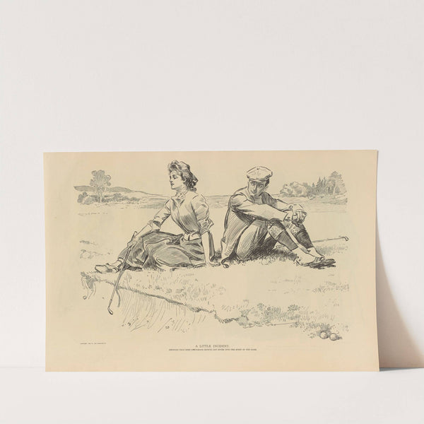 A little incident (1893-1900) by Charles Dana Gibson