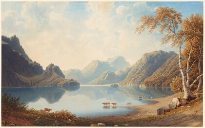 A Loch in Scotland — size preview