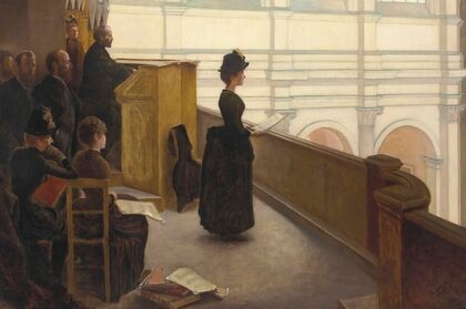 À l’orgue