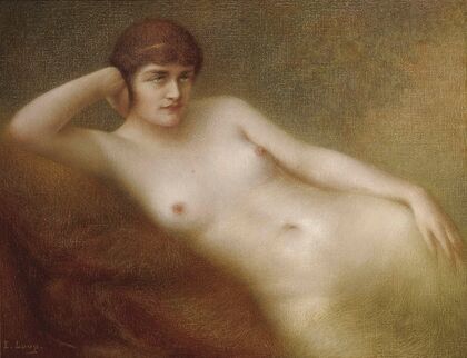 A maiden in contemplation