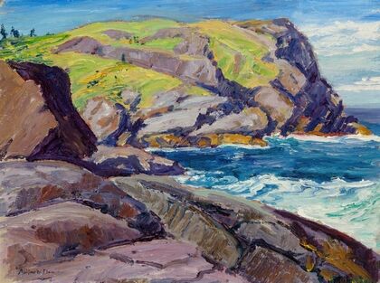 A Maine Headland (Rocky Coast)