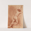 A Male Nude Seen from Behind (c.1760) by French School