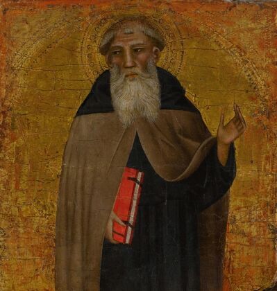 A male saint, possibly Saint Anthony Abbot — size preview