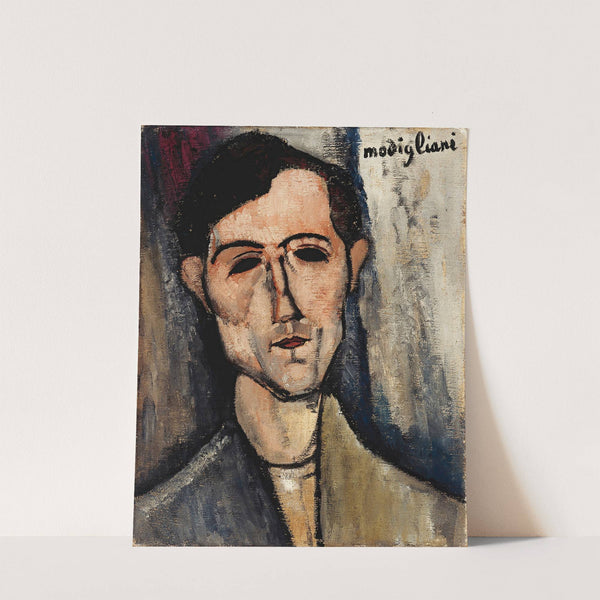 A Man (1916) by Amedeo Modigliani