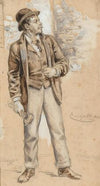 A man from Erdberg with hammer and pincers