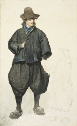 A man in Marken costume (Fisherman)
