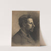 A Man in Profile by Gustav Wentzel