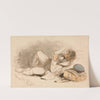 A man resting by Thomas Miles Richardson, Jr.