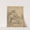 A Man Riding a Bull, and Other Figures by Correggio