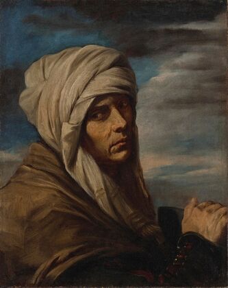A man wearing a turban