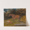 A Mare And Foal, Prince Of Wales’s Stud Aston Clinton by George Garrard