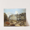 A Market on the Römerberg in Frankfurt by Christian Georg Schütz the elder