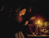A Market Scene By Candlelight