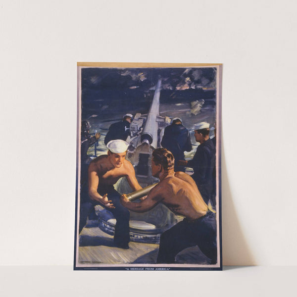 A message from America by Howard Crosby Renwick